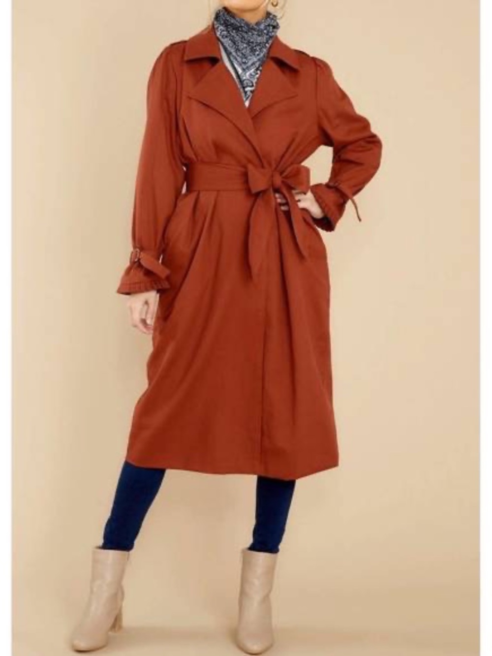 Cleobella "Rally Sienna" trench coat